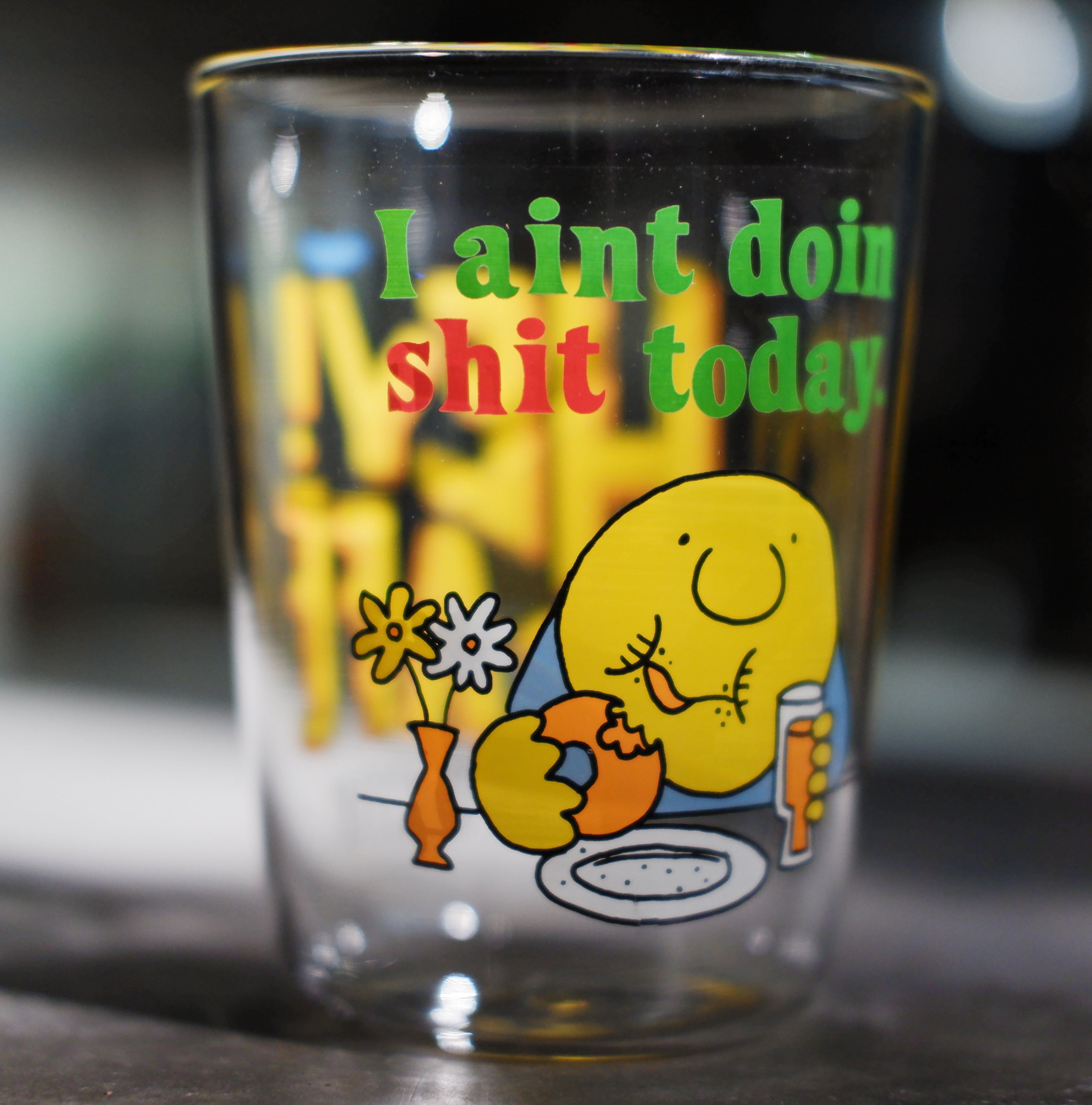 Image 11: "Aint Doin Sh*t" Drinkin Glass